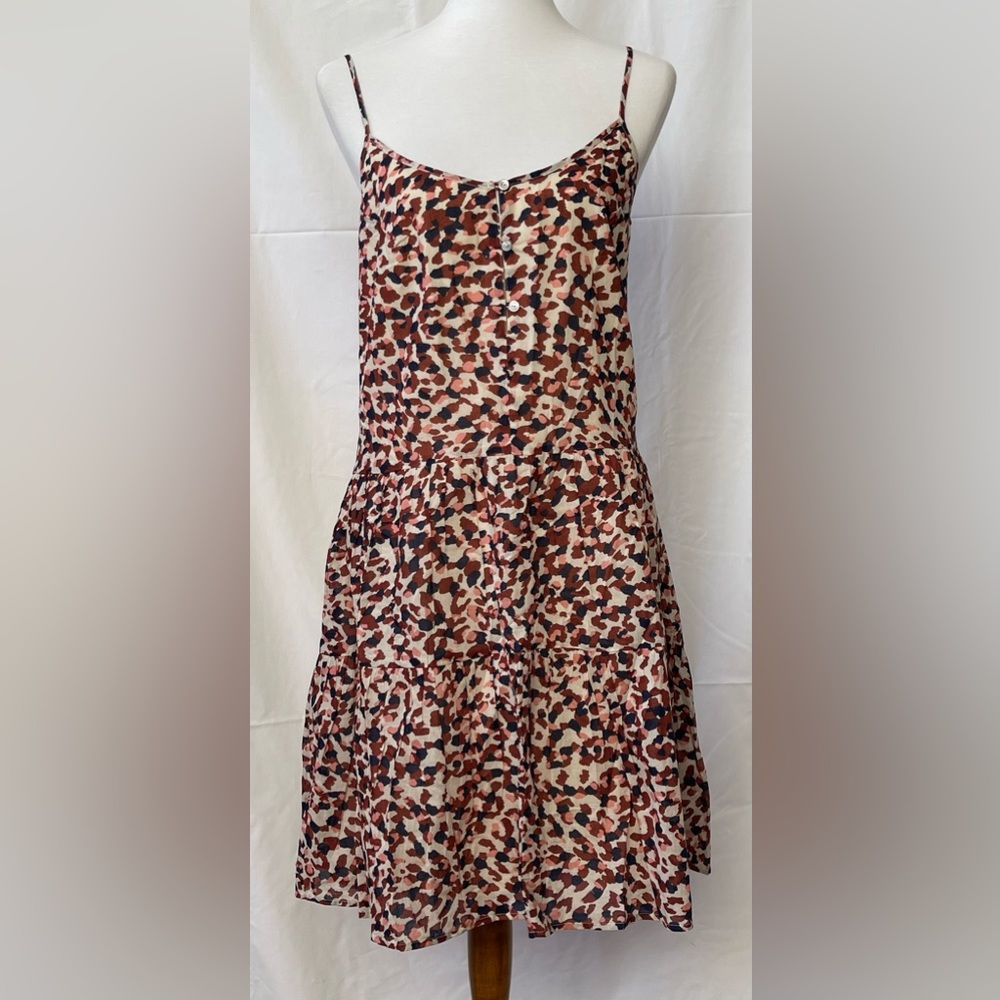 Cutest Vintage Anthropologie VELVET Boho Dress With Straps SZ XL NEW